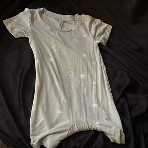 Gunamuna Light Gray Romper